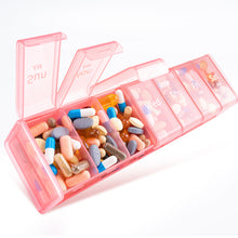 Load image into Gallery viewer, Daviky Extra Large Weekly Pill Organizer 2 Times a Day, XXL Pill Box 7 Day with AM PM Large Compartments, BPA-Free Daily Medicine Case, Jumbo Pill Holder for Fish Oils, Vitamins & Supplements