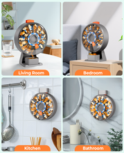 Load image into Gallery viewer, Daviky Pill Dispenser Daily, Large Pill Organizer with Wall-Mounted or Standing Use, 14 Days Pill Container, Push Button Design, Weekly Pill Box for Vitamin, Medicine,Supplement, Fish Oil(Gray)