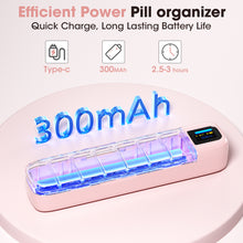 Load image into Gallery viewer, Daviky Automatic Pill Dispenser, Smart Pill Organizer with Alarm, Pill Box 7 Day with APP, Weekly Travel Pill Case, Portable Pill Reminder for Medicines, Supplements and Vitamins