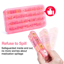 Load image into Gallery viewer, Daviky Monthly Pill Organize 1 Time a Day, 30 Day Pill Organzier Monthly, 31 Day Daily Pill Box Organizer, Large Month Pill Box Organizer, Travel Pill Box to Hold Vitamins and Medication