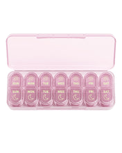 Load image into Gallery viewer, Daviky Weekly Pill Organizer 2 Times a Day, 7-Day AM PM Medicine Case, Travel-Friendly Pill Box for Fish Oils, Vitamins & Supplements