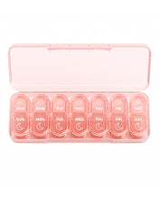 Load image into Gallery viewer, Daviky Weekly Pill Organizer 2 Times a Day, 7-Day AM PM Medicine Case, Travel-Friendly Pill Box for Fish Oils, Vitamins & Supplements