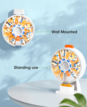 Load image into Gallery viewer, Daviky Pill Dispenser Daily, Large Pill Organizer with Wall-Mounted or Standing Use, 14 Days Pill Box, Push Button Design, Weekly Pill Organizer for Vitamin, Medicine.Supplement, Fish Oil
