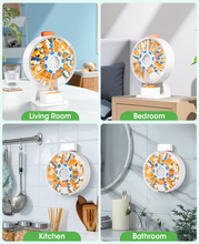 Load image into Gallery viewer, Daviky Pill Dispenser Daily, Large Pill Organizer with Wall-Mounted or Standing Use, 14 Days Pill Box, Push Button Design, Weekly Pill Organizer for Vitamin, Medicine.Supplement, Fish Oil
