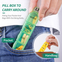 Load image into Gallery viewer, Daviky Monthly Pill Organizer 4 Times a Day, 30 Day Pill Organizer with Daily Pill Box Organizer, One Month Medicine Pill Case, 31 Day Pill Container Pill Holder to Hold Supplement and Medication
