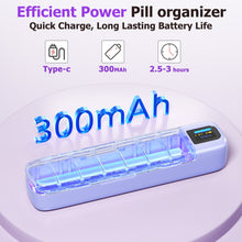 Load image into Gallery viewer, Daviky Automatic Pill Dispenser, Smart Pill Organizer with Alarm, Pill Box 7 Day with APP, Weekly Travel Pill Case, Portable Pill Reminder for Medicines, Supplements and Vitamins
