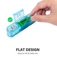 Load image into Gallery viewer, Daviky Pill Organizer 3 Times a Day, Weekly Pill Organizer 3 Times a Day, Pill Box 7 Day, Pill Cases Organizers 7 Day, Daily Pill Box Organizer, Medicine Organizer to Hold Vitamins and Medication (White)
