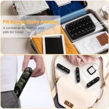 Load image into Gallery viewer, Daviky Weekly Pill Organizer 3X a Day, Large Pill Box 7 Day 3 Times a Day with Separate Light-Proof Container, Portable Travel Pill Case for Medication, Vitamins, Fish Oil and Supplements
