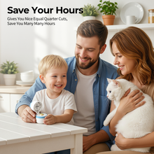 Load image into Gallery viewer, Daviky Pill Cutter Splitter for Small and Tiny Pills, Dual Safety Blades, Adjustable Pill Cutters for Small or Large Pills, Precise 1/4, 1/2 Tablet Cutter, Built-in Storage, Portable &amp; Senior-Friendly
