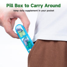 Load image into Gallery viewer, Daviky Weekly Pill Organizer 3 Times a Day, Pill Box 3 Times a Day, Daviky Travel Pill Box 7 Day with Large Pill Containers, Pill Cases Organizers 7 Day, Daily Medicine Organizer to Hold Medication
