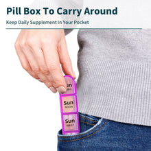 Load image into Gallery viewer, Daviky Weekly Pill Organizer 4 Times a Day, Pill Box 7 Day, Medicine Organizer Portable for Travel with Removable Individual Pill Case Pill Container to Hold Daily Vitamin, Supplement and Medication
