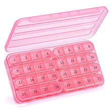 Load image into Gallery viewer, Daviky Monthly Pill Organize 1 Time a Day, 30 Day Pill Organzier Monthly, 31 Day Daily Pill Box Organizer, Large Month Pill Box Organizer, Travel Pill Box to Hold Vitamins and Medication
