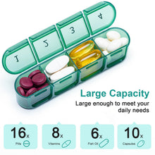 Load image into Gallery viewer, Daviky Monthly Pill Organizer 1 Time a Day, Month Pill Box Organizer 30 Day, 31 Day Daily Pill Case Once per Day, Medicine Organizer Box to Hold Vitamins and Medication
