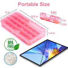 Load image into Gallery viewer, Daviky Monthly Pill Organize 1 Time a Day, 30 Day Pill Organzier Monthly, 31 Day Daily Pill Box Organizer, Large Month Pill Box Organizer, Travel Pill Box to Hold Vitamins and Medication
