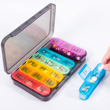 Load image into Gallery viewer, Daviky Pill Organizer 3 Times a Day, Daily Pill Box 7 Day, Weekly Cases Medicine Organizers to Hold Vitamins and Medication
