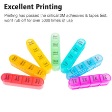 Load image into Gallery viewer, Weekly Pill Organizer 4 Times a Day, Daily Pill Box Organizer, Large Medicine Organizer, Pill Cases Organizers 7 Day, Daviky Pill Box 7 Day to Hold Vitamins, Medication
