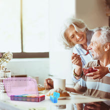 Load image into Gallery viewer, Daviky Weekly Pill Organizer 3 Times a Day, Travel Pill Organizer 3X a Day, Pill Box 7 Day, Daily Pill Box Organizer, Pill Cases Organizers 7 Day, Medicine Organizer to Hold Vitamins and Medication
