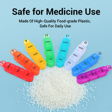 Load image into Gallery viewer, Daviky Monthly Pill Organizer 3 Times a Day, 30 Day Pill Organizer with Small Pill Box, One Month Medicine Organizer, 31 Day Pill Case Pill Container to Hold Vitamin, Supplement and Medication
