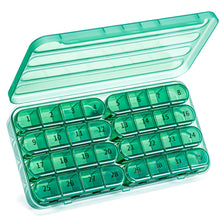 Load image into Gallery viewer, Daviky Monthly Pill Organizer 1 Time a Day, Month Pill Box Organizer 30 Day, 31 Day Daily Pill Case Once per Day, Medicine Organizer Box to Hold Vitamins and Medication
