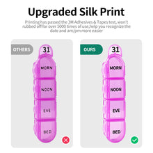 Load image into Gallery viewer, Daviky Monthly Pill Organizer 4 Times a Day, 30 Day Pill Organizer with Daily Pill Box Organizer, One Month Medicine Pill Case, 31 Day Pill Container Pill Holder to Hold Supplement and Medication
