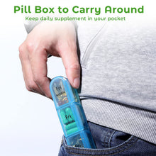 Load image into Gallery viewer, Daviky Pill Organizer 3 Times a Day, Pill Organizer Weekly, Pill Box 7 Day, Daviky Daily Pill Box Organizer, Pill Cases Organizers 7 Day, Medicine Organizer to Hold Vitamins and Medication
